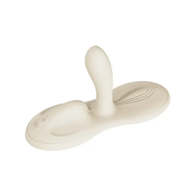 Вибратор Zalo Flora Smart Vibrating Pad, 26,2 см (белый)