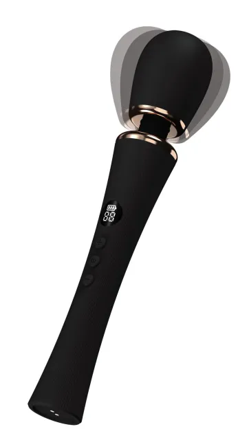 Вибратор Fantasy Nereus Powerful Clitoral Massager, 29.5 см (черный)