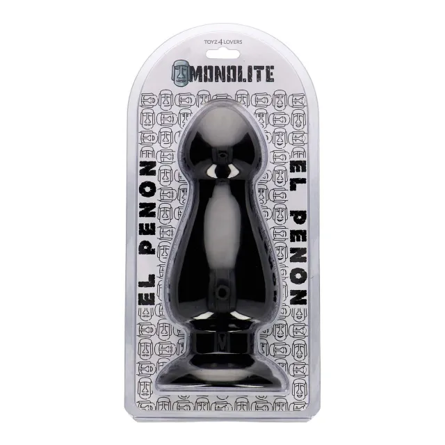Анальна пробка для фістингу Toyz4lovers El Penon, 25.5 см (чорний)
