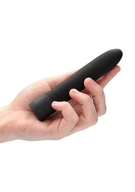 Міні-вібратор Natural Pleasure Biodegradable 5,5", 14 см (чорний)