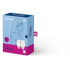Менструальні чаші Satisfyer Feel Confident Menstrual Cup, 2 шт (прозорі)