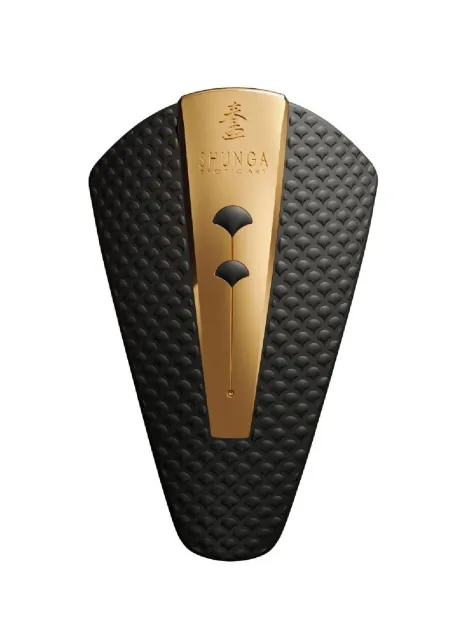 Вибратор для клитора Shunga Obi, 11.5 см (черный)