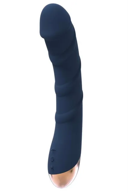 Вібратор для точки G DreamToys Goddes Atlas, 21 см (синій)