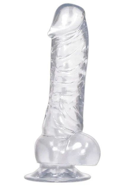 Фаллоимитатор Crystal Clear Dong, 18 см (прозрачный)