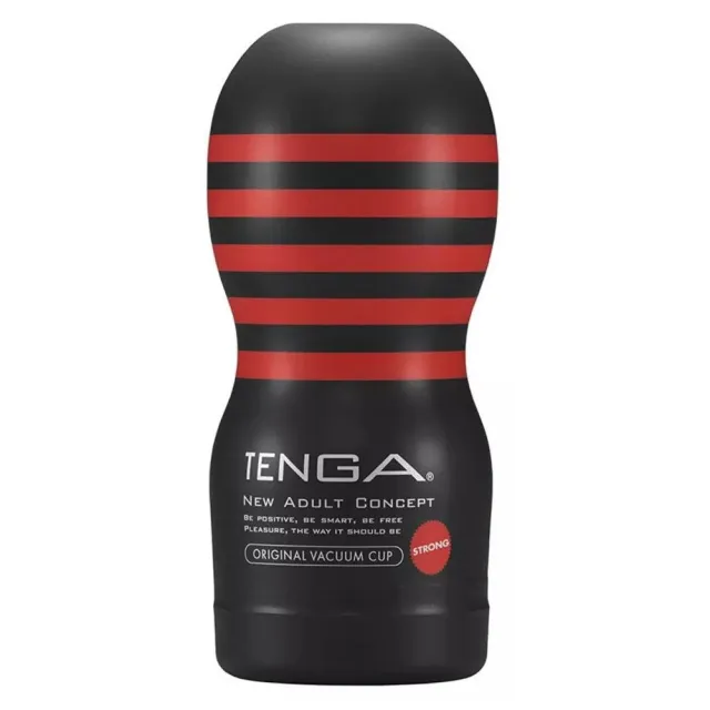 Tenga Original Vacuum Cup Strong - Masturbator, Biały, 16, 5 cm