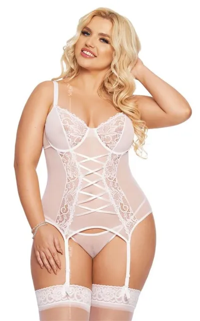 Комплект білизни SoftLine Brenda, 3XL (білий)