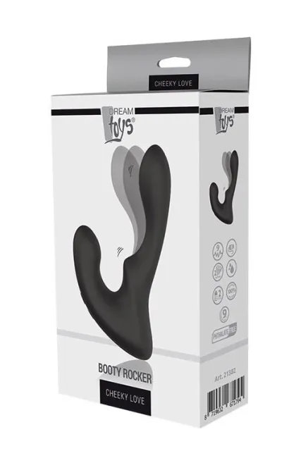 Стимулятор простати Dream Toys Cheeky Love Booty Rocker, 14,5 см (чорний)