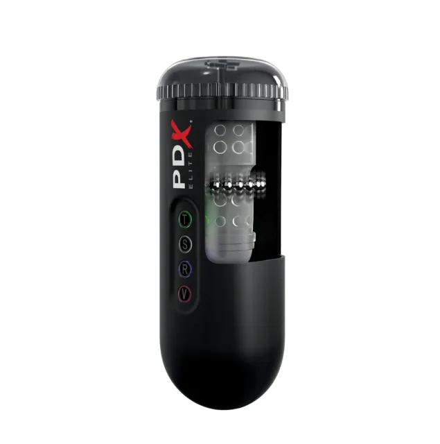 Автоматический мастурбатор Pipedream Pdx Elite Moto Blower Clean (черный с прозрачным)