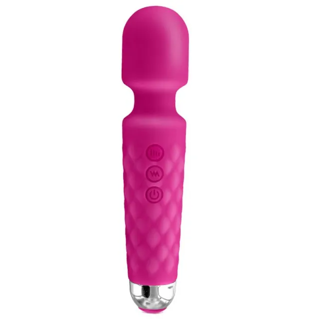 Вибромассажер Yoba Love Wand, 20 см (розовый)