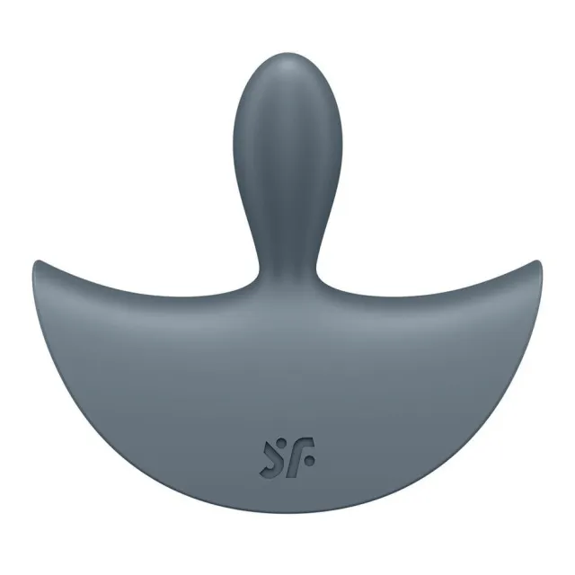 Анальная пробка Satisfyer Booty Absolute Beginners 2, 7.9 см (серый)