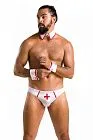 Сексуальний комплект медбрата Passion 037 SET GREGORY, XXL/XXXL (білий)