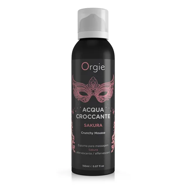 Orgie Acqua Crocante - Pianka do masażu, Przezroczysty, Sakura, 150 ml