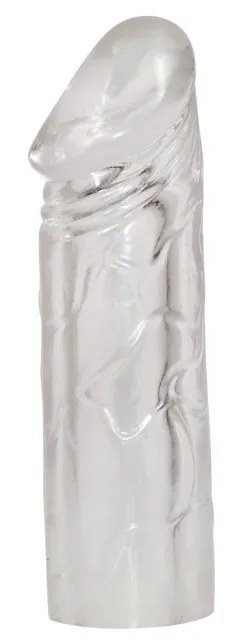 Насадка на пеніс Mega Dick Sleeve, 19 см (прозорий)