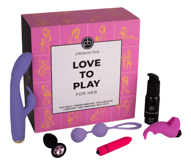 Набор секс-игрушек Love To Play For Her, 6шт