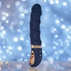 Реалистичный вибратор DreamToys Goddess Belenos, 23 см (синий)