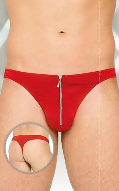 Стринги мужские SoftLine Thongs 4501, XL (красный)