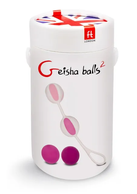 Шарики Гейши Gvibe Geisha Balls 2, 17 см (розовый)