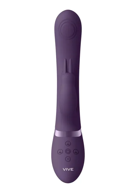 Вібратор-кролик Vive May G-Spot, 22 см (фіолетовий)