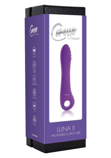 Вибратор Luna II Flexible Vibe, 18,5 см (пурпурный)