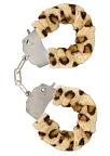 Наручники Furry Fun Cuffs, 28 см (леопардовий)