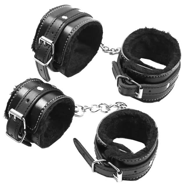 BDSM набор Secret Play Bondage Kit Black, 8 предметов (черный)