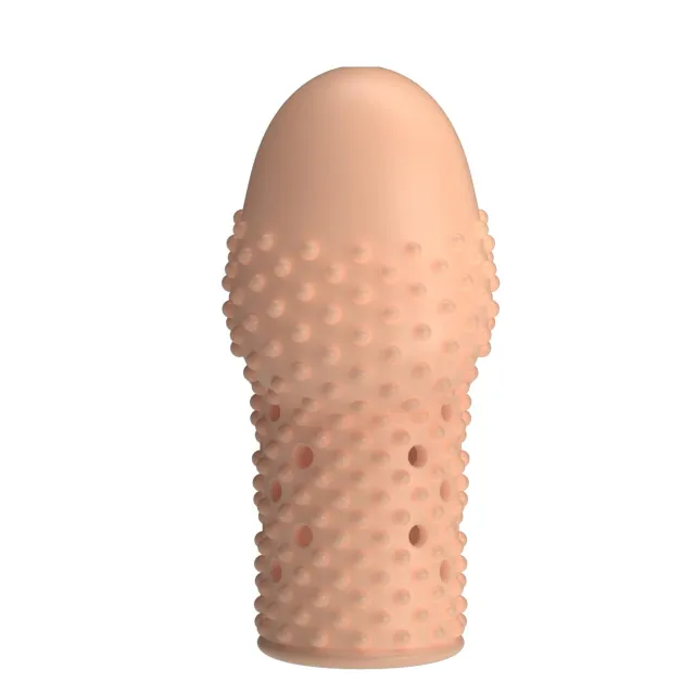 Pretty Love Penis Sleeve Becks - Nakładka na penisa, W kolorze cielistym, 8 cm