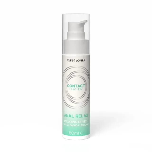 Lube4lovers Anal Relax - Lubrykant analny, Bezzapachowy, 60 ml
