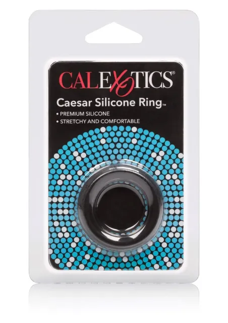 Ерекційне кільце CalExotics Caesar, 3,2 см (чорний)
