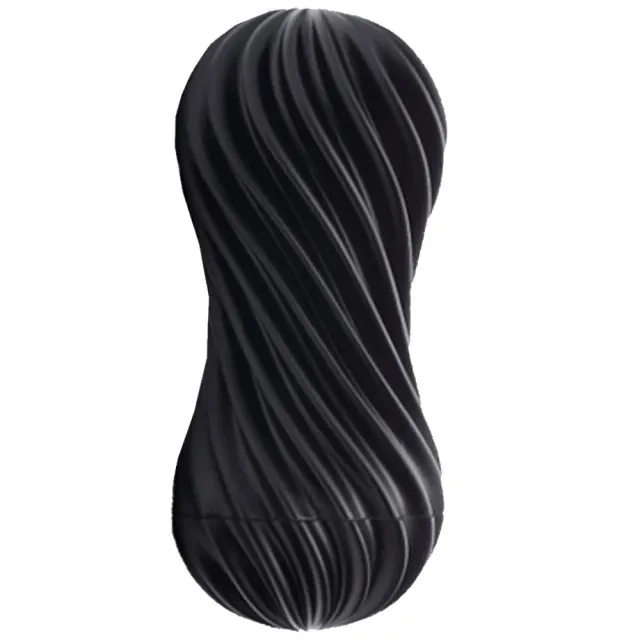 Tenga Flex Rocky - Masturbator, Czarny, 17, 6 cm