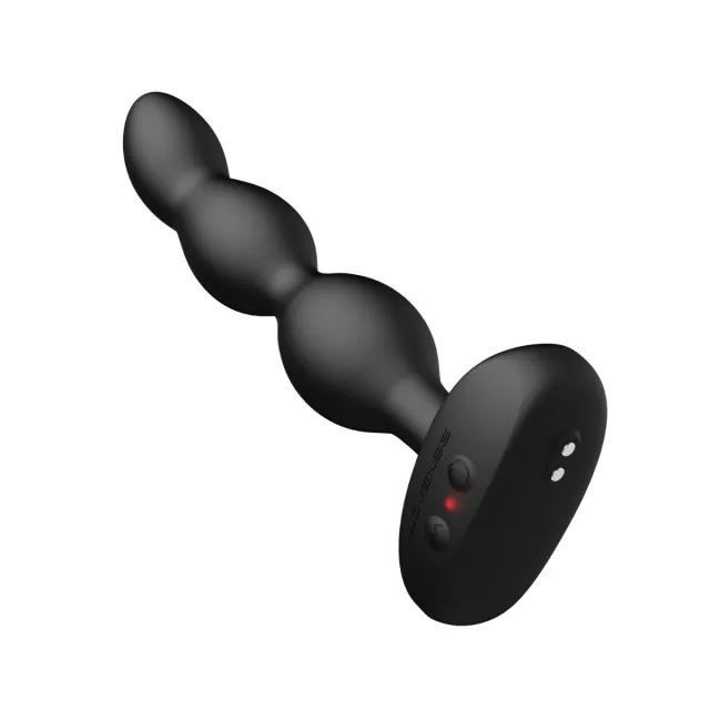 Korek analny Lovense Ridge, 17,2 cm (czarny)