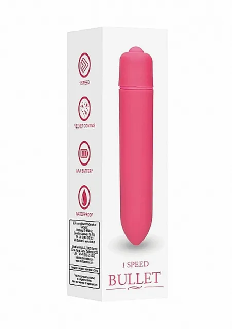 Вибратор для клитора Be Good Tonight 1 Speed Bullet, 9.3 см (розовый)