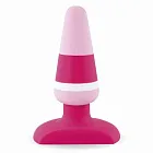 Анальна пробка FeelzToys Plugz Butt Plug, 7 см (рожевий)