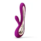 Lelo Soraya 2 - Wibrator królik, Fioletowy, 22 cm