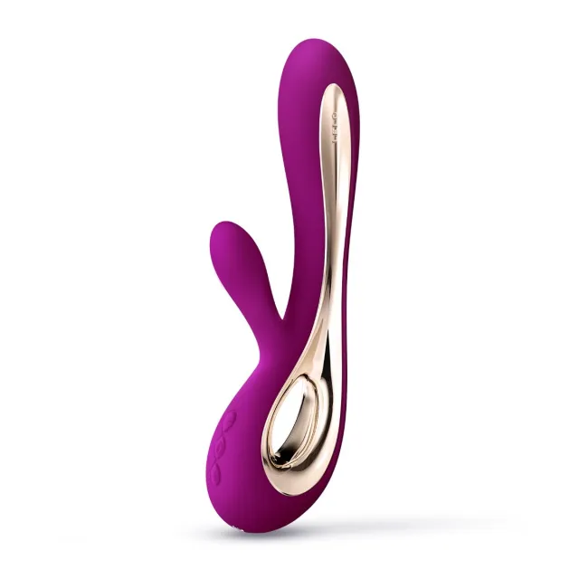 Lelo Soraya 2 - Wibrator królik, Fioletowy, 22 cm