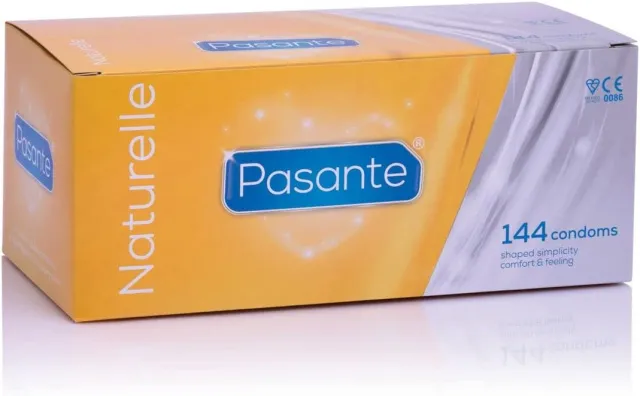 Презервативы Pasante Naturelle Condoms, 144 шт