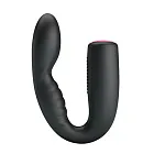 Pretty Love Quintion - Wibrator, Czarny, 14 cm