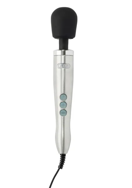 DOXY Massager Die Cast - Wibromasażer, Szary, 33 cm