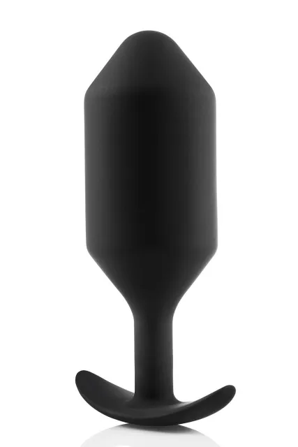 Анальна пробка B-Vibe Snug Plug 6, 16 см (чорний)