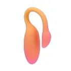 Magic Motion Flamingo Max - Wibrujące jajko, Pomarańczowy, 11 cm