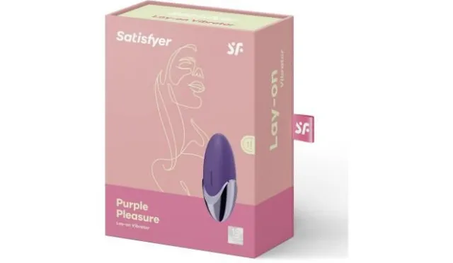 Мини-вибратор для клитора Satisfyer Layons, 9,5 см (пурпурный)