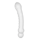 Lovetoy Glass Romance - Szklane dildo, Przezroczysty, 19 cm