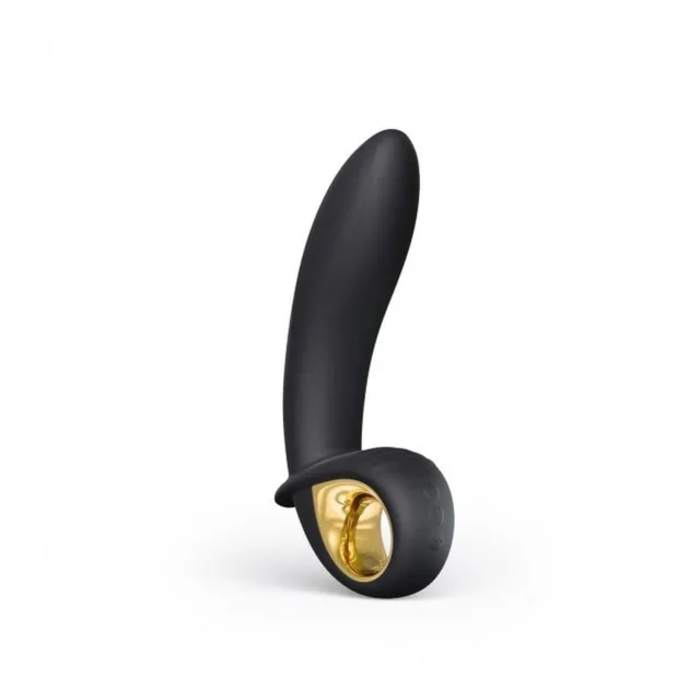 Надувной вибратор Marc Dorcel Deep Expand, 16,2 см (черный)