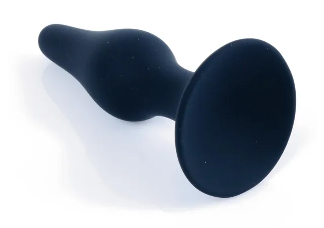 Анальная пробка Boss Silicone Plug Black Extra Large, 15 см (черный)
