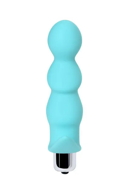 Анальная пробка ToDo Anal Vibro Plug Bland, 12 см (бирюзовый)