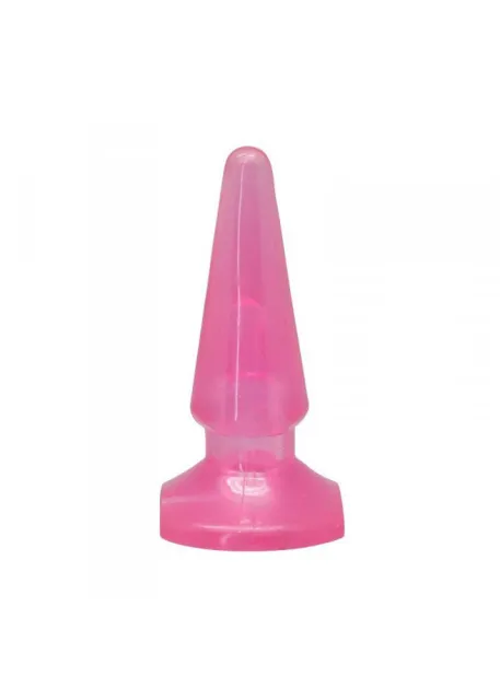 Анальная пробка Toyz4lovers Jelly Probe Plug, 10,2 см (розовый)