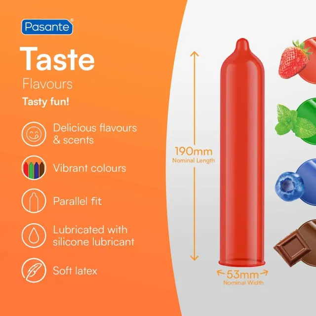 Презервативы Pasante Mint Tingle, 144 шт