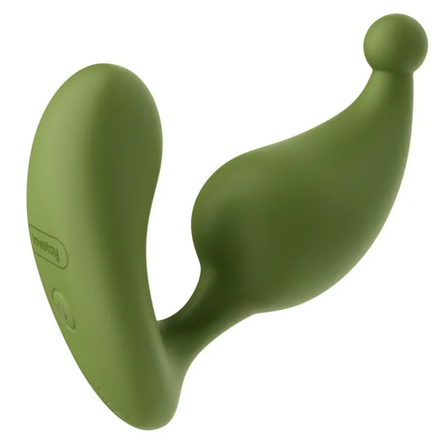Lovetoy Apex - Stymulator prostaty, Zielony, 10.5 cm