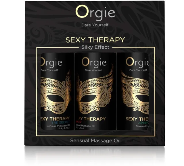 Набір масажної олії Orgie Sexy Therapy, 30 мл 3 шт