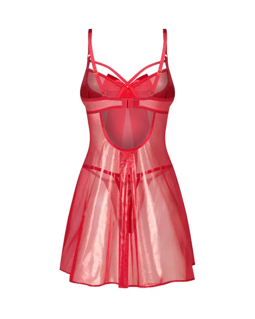 Комплект белья Obsessive Gifty Red, S/M (красный)