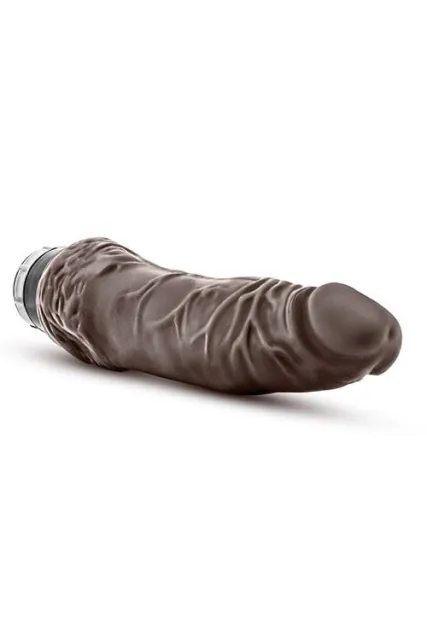 Вібратор Dr. Skin Cock Vibe 7", 21 см (коричневий)